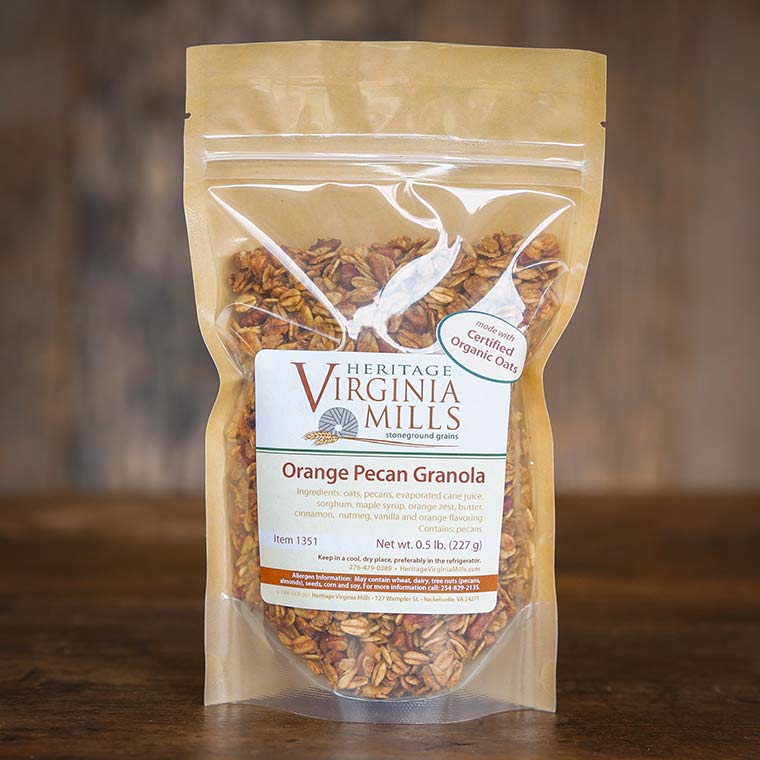 Orange Pecan Granola